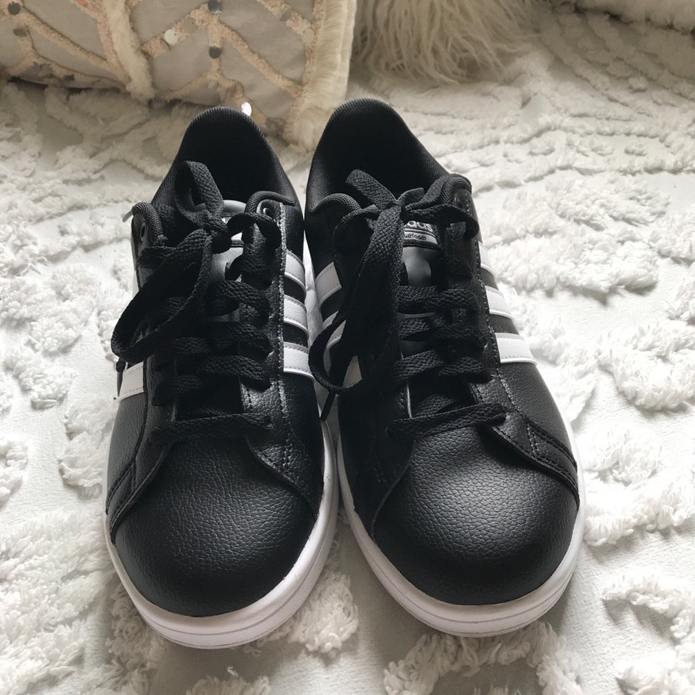 ADIDAS Neo Cloudfoam Advantage striped sneaker 7.5